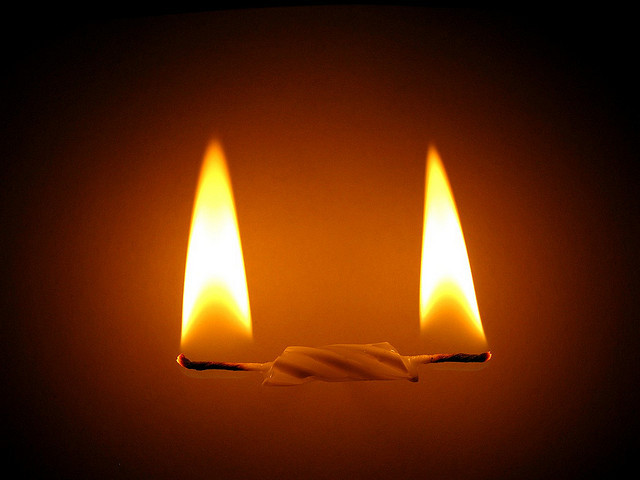 English idioms: Burning the Candle at Both Ends